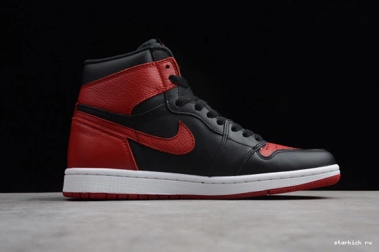 Banned Jordan Bred Black 555088-001 Retro  555088-001 1 High Air OG Red 0405